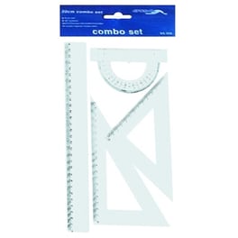 Σετ Όργανα Γεωμετρίας Justnote 30 cm (4 Τεμάχια)