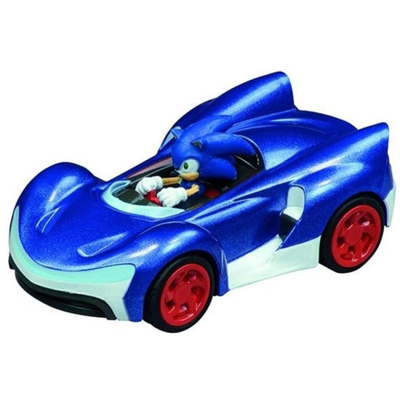 Carrera Go!!! Go!!! Sonic the Hedgehog 1:43 Τηλεκατευθυνόμενα Αυτοκίνητα σε Πίστα (20063520) image 3