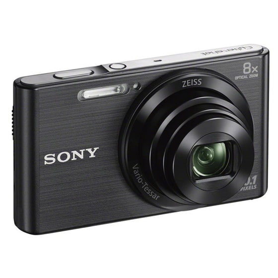 Compact Sony DSC-W830 & 8GB SD κάρτα & Θήκη - Μαύρο image 2