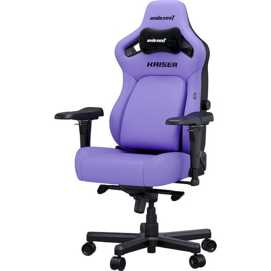 Καρέκλα Gaming Anda Seat Kaiser 4 Large από Δερματίνη - Μωβ image 0