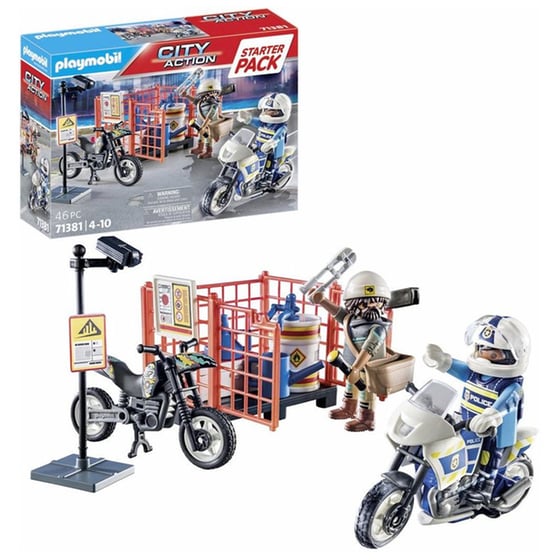 PLAYMOBIL® City Action Starter Pack Αστυνομία (71381) image 2