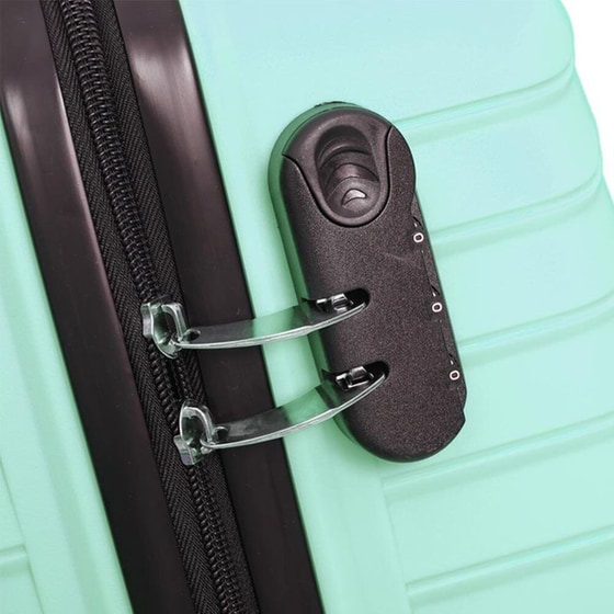 Σετ Βαλίτσες&nbsp;Amber&nbsp;Φυστικί image 9