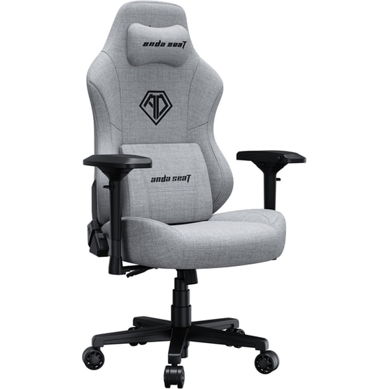 Καρέκλα Gaming Anda Seat Phantom 3 Pro Υφασμάτινη - Γκρι image 1