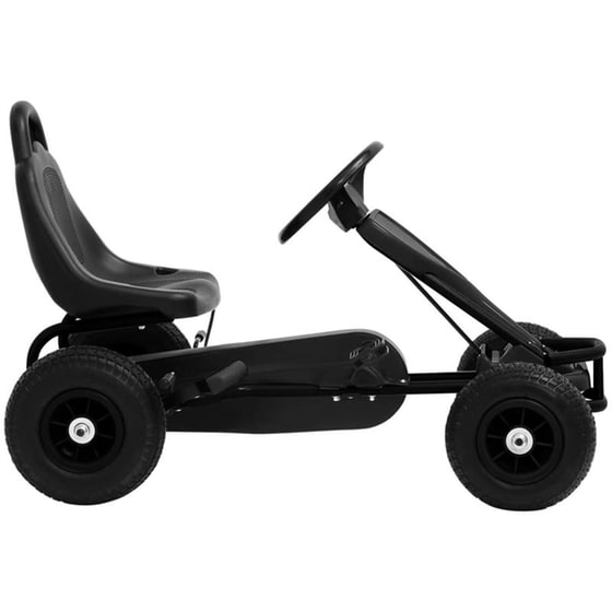 Παιδικό Go Kart με πετάλια Vidaxl Μαύρο image 1