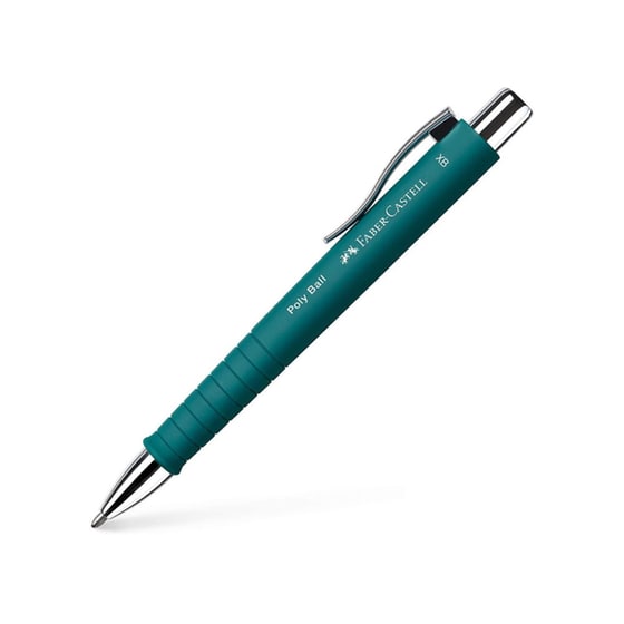 Faber Castell Poly Ball 241167 Στυλό Διαρκείας Κλικ Xb Πετρόλ image 0