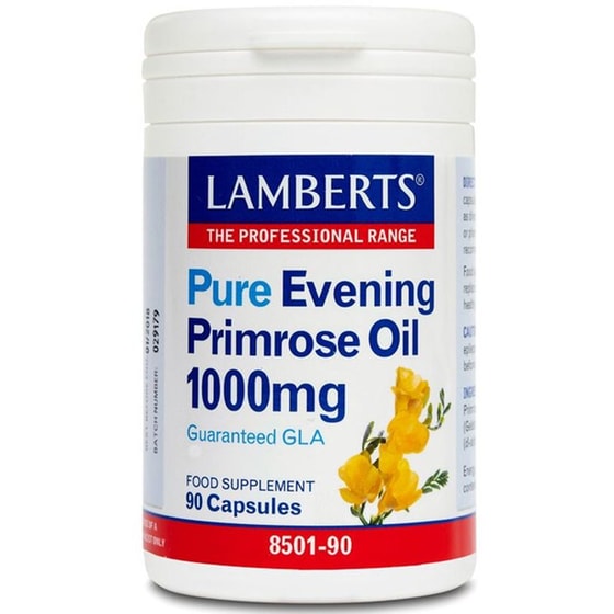 Λιπαρά Οξέα LAMBERTS Pure Evening Primrose Oil - 90 Κάψουλες image 0