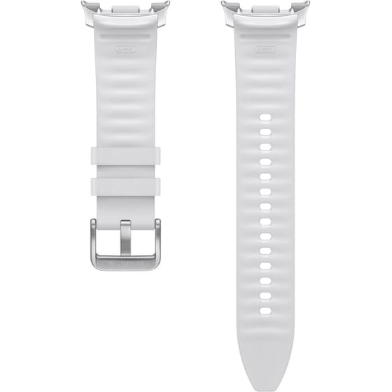 Λουράκι Samsung Hybrid S/M/L για Samsung Galaxy Watch8 40mm/44mm / Galaxy Watch8 Classic 46mm - White image 2