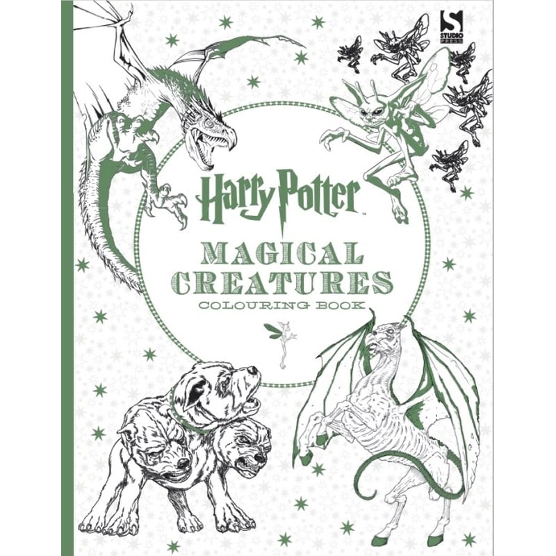 Harry Potter Magical Creatures Colouring Book