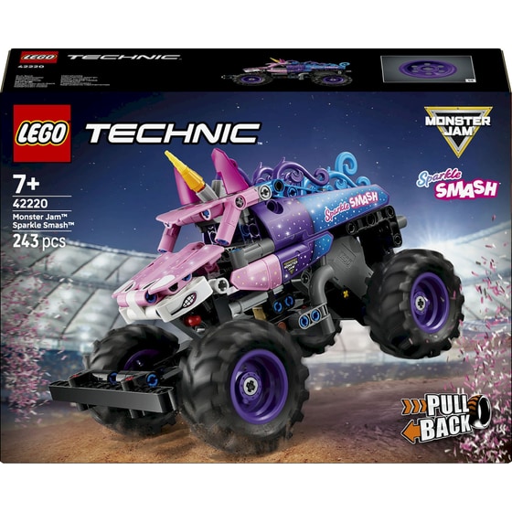 LEGO® Technic Monster Jam™  Sparkle Smash™ Pull-Back (42220) image 0