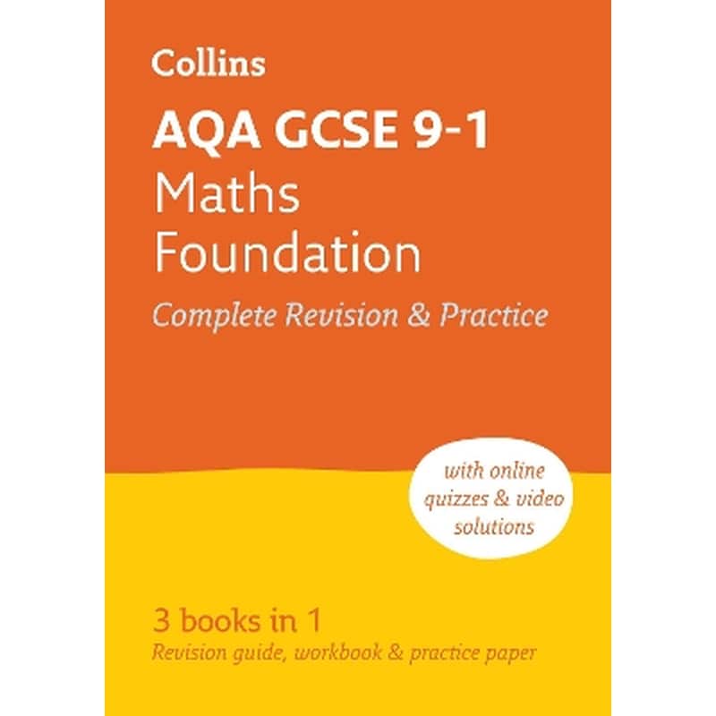 AQA GCSE 9-1 Maths Foundation All-in-One Complete Revision and Practice