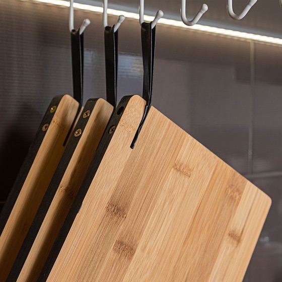 ESTIA 01-9175 Ξύλο Κοπής Καφέ image 1