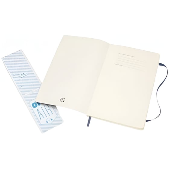 Σημειωματάριο Moleskine Sapphire Plain Blue Large (1 Τεμάχιο) image 1