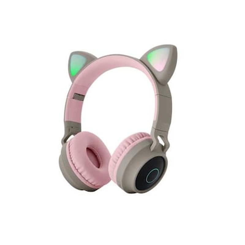 OEM Ασύρματα Ακουστικά Κεφαλής Cat STN28 - Ροζ