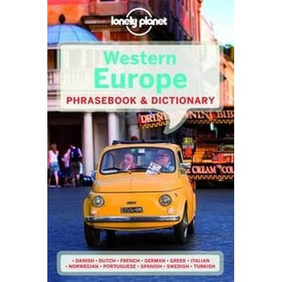 Lonely Planet Western Europe Phrasebook & Dictionary image 0