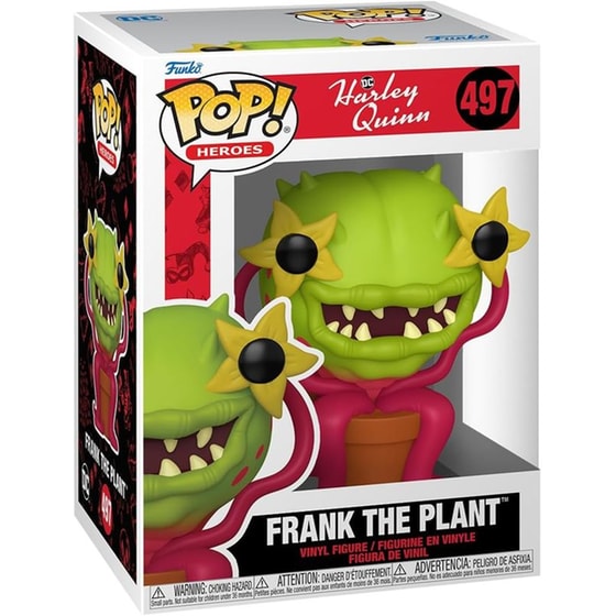 Funko Pop! DC Super Heroes Harley Quinn Animated Series - Frank the Plant #497 image 1
