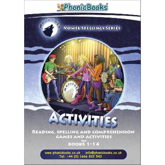 Phonic Books Moon Dogs Set 3 Vowel Spellings Activities image 0