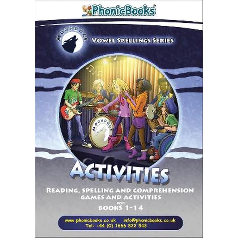 Phonic Books Moon Dogs Set 3 Vowel Spellings Activities