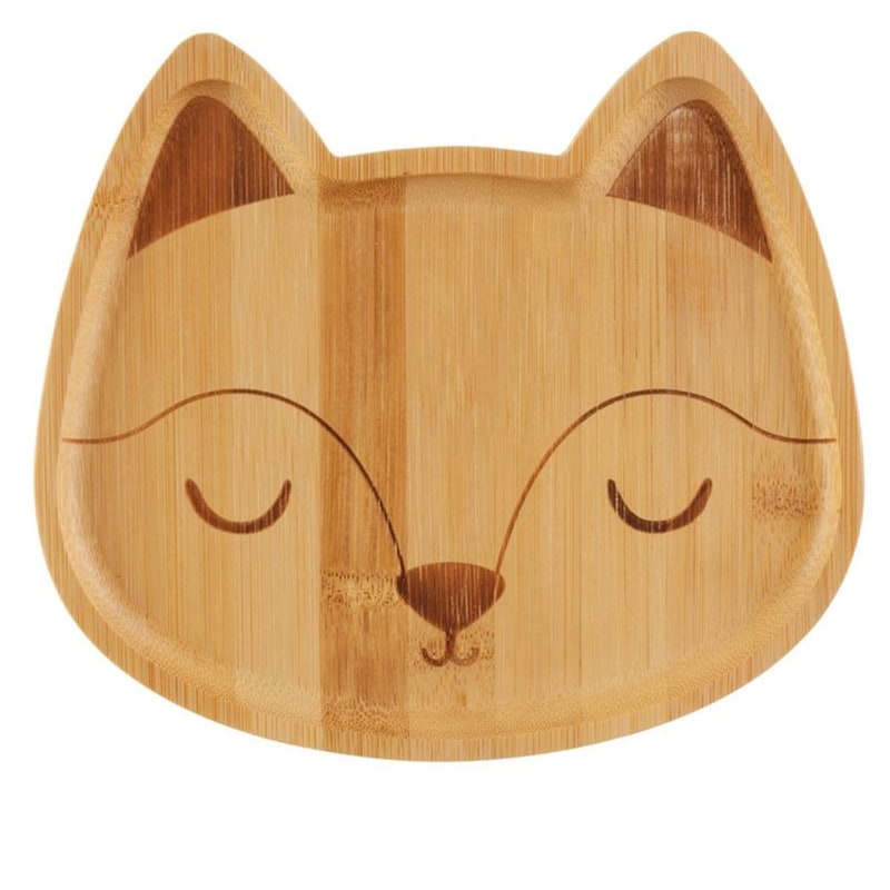 SASS & BELLE Sass Belle Πιάτο Bamboo - Woodland Fox