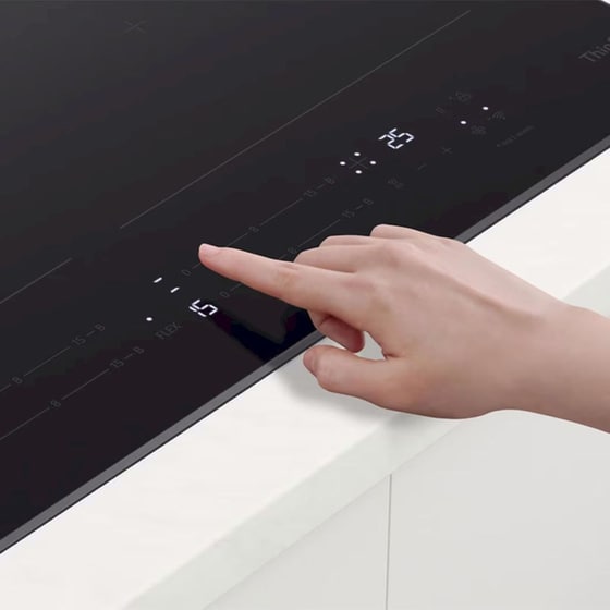 LG WSED7612S & CBIZ2437B InstaView™ 76 Lt Inox Eντοιχιζόμενο Σετ Φούρνος και Εστία image 7