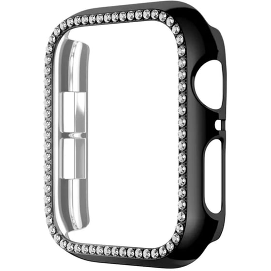 Θήκη Sonique Luxury Diamond Pc για Apple Watch 40mm - Μαύρο image 0