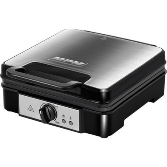 Βαφλιέρα MPM MGO-36M 1200 W 4 Θέσεων Μαύρο image 0