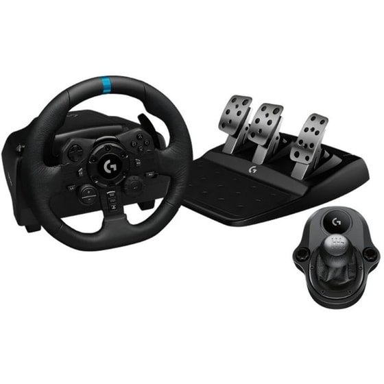 Logitech G G923 Τιμονιέρα με Πετάλια για PS5, PS4, PC με Logitech G Μοχλό Ταχυτήτων image 0
