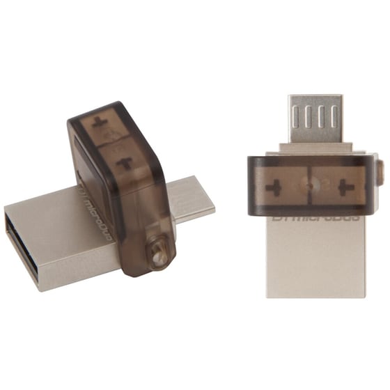 USB stick Kingston DataTraveler microDuo 8GB 2.0 Ασημί image 3