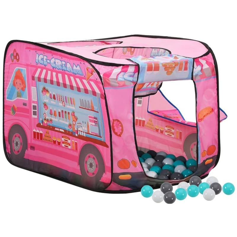 Vidaxl Παιδική Σκηνή 133 x 140 εκ. Ροζ