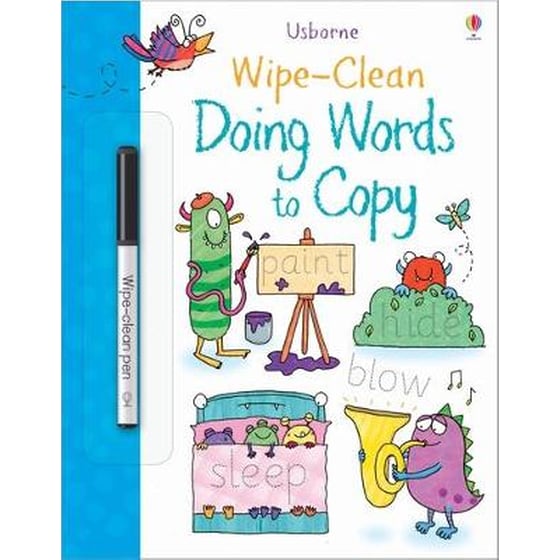Wipe-clean Doing Words to Copy image 0