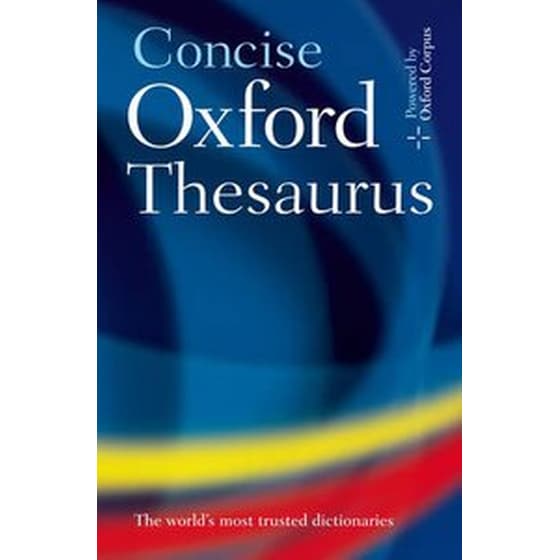 Concise Oxford Thesaurus image 0