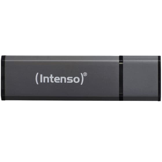 USB Stick Intenso Alu Line 64GB 2.0 - Ανθρακί image 0