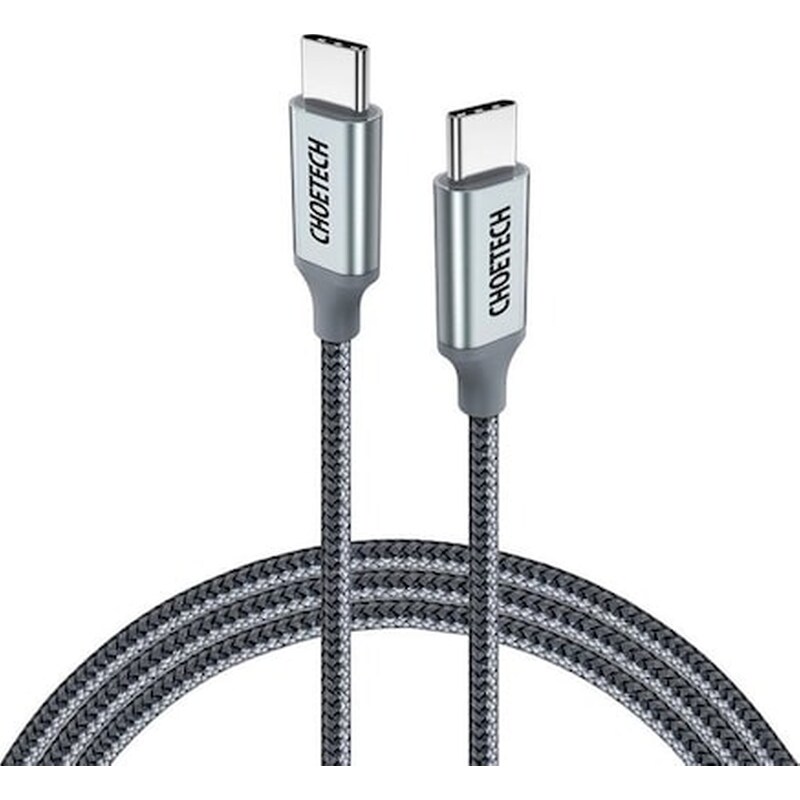 CHOETECH Καλώδιο δεδομένων Choetech Usb-C To Usb-C 1.8m - Black