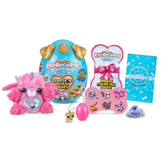 Λούτρινο ZURU Αυγό Rainbocorns Puppycorn Surprise Sparkle Heart Series 3  (36 cm) - Τυχαία Επιλογή Σχεδίου image 6