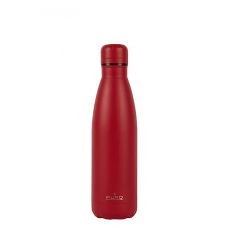 PURO Puro Icon Bottle 500ml – Σκούρο Κόκκινο