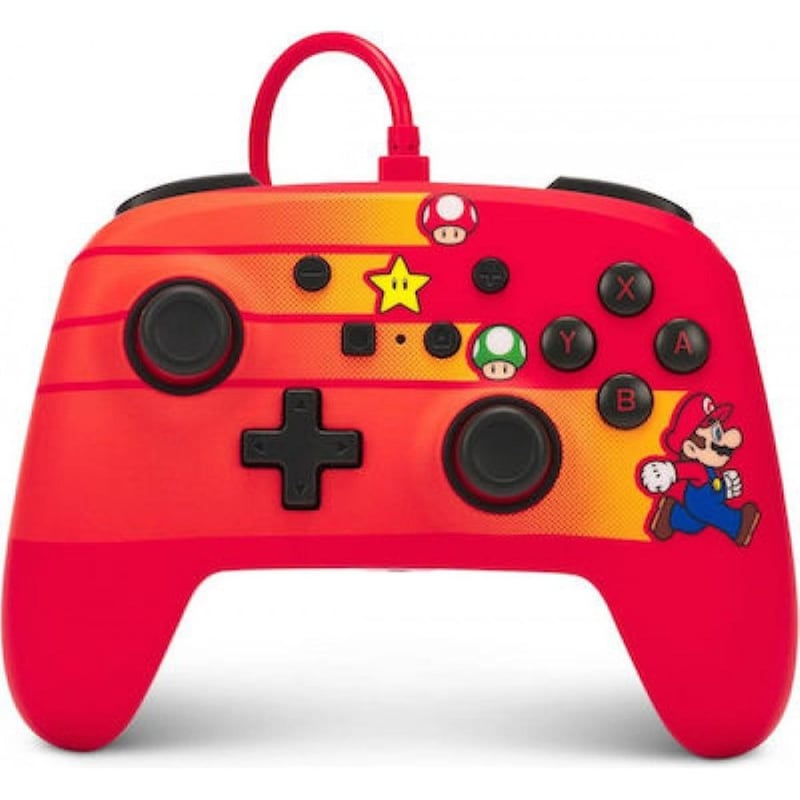 POWERA PowerA Wired Controller Enhanced - Χειριστήριο Nintendo Switch - Speedster Mario