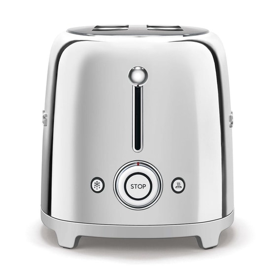 SMEG TSF02SSEU 2 Θέσεων 1500W Inox Φρυγανιέρα image 5