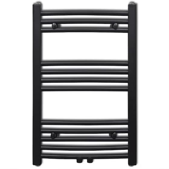 VIDAXL Πετσετοκρεμάστρα Κεντρικής Θέρμανσης 293W Μαύρο image 2