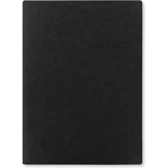 Ημερολόγιο Ημερήσιο Letts 2027 A5 Lecassa Black image 0