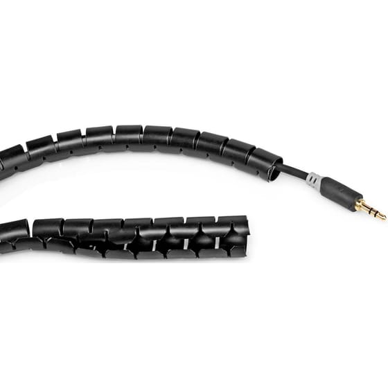 Διαχειριστής Καλωδίων Nedis Spiral Sleeve CMSW1316BK200 - Μαύρο image 2