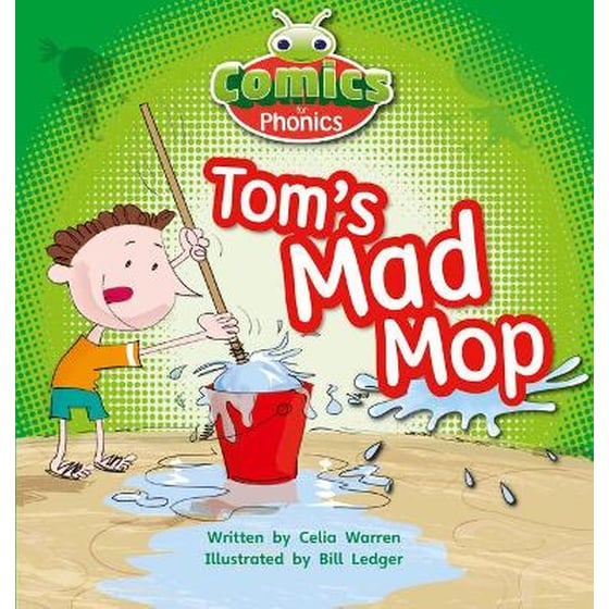 Bug Club Comics for Phonics Reception Phase 2 Set 03 Tom's Mad Mop Bug Club Comics for Phonics Set 03 Pink A Tom's Mad Mop Set 03 Pink A image 0