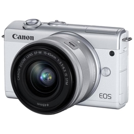 Mirrorless Canon EOS M200 15-45mm - Λευκό