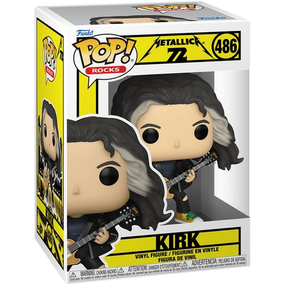 Funko Pop! Rocks - Metallica - 72 Seasons - Kirk #486 image 1