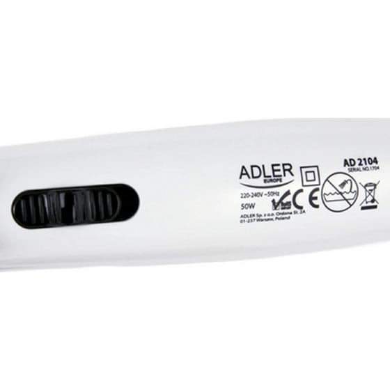 Ισιωτικό Μαλλιών Straightener Adler Ad 2104 2in1 Λευκό image 4