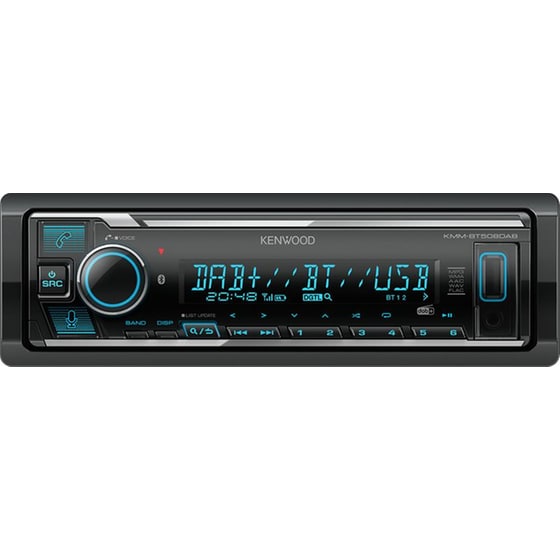 Kenwood KMMBT508DAB Ηχοσύστημα Αυτοκινήτου - Μαύρο image 0