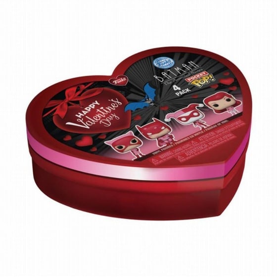Funko Pocket Pop! - DC Heroes - Batman The Animated Series - Happy Valentine's Day 4-pack image 0