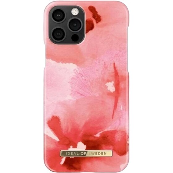 Θήκη Apple iPhone 12 Pro Max -iDeal of Sweden Fashion Case - Coral Blush Floral image 0