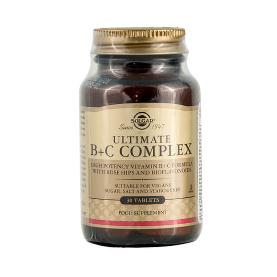 Solgar Vitamins Ultimate B+C Complex - 30 ταμπλέτες image 0