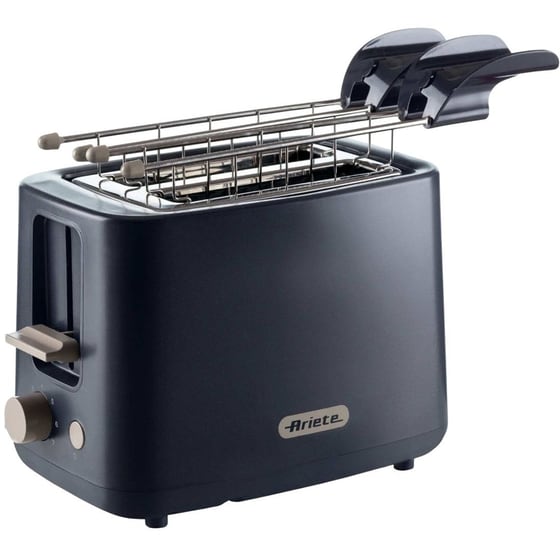 Φρυγανιέρα ARIETE 157/00 2 Θέσεων 760 W Μαύρο image 0