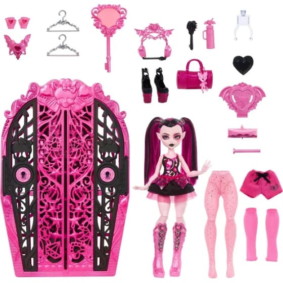 Κούκλα Monster High Mystery Monsters - Draculaura (HXH84) image 0
