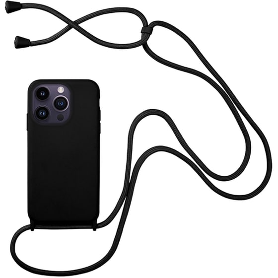 Θήκη Apple iPhone 14 Pro - My Colors CarryHang Strap - Μαύρο image 0